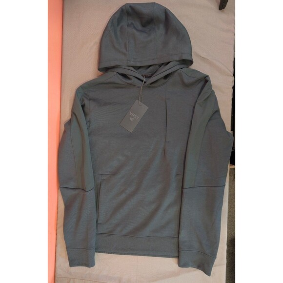 Men's VRST Pinnacle Fleece Hoodie Green Dusk - Picture 1 of 8